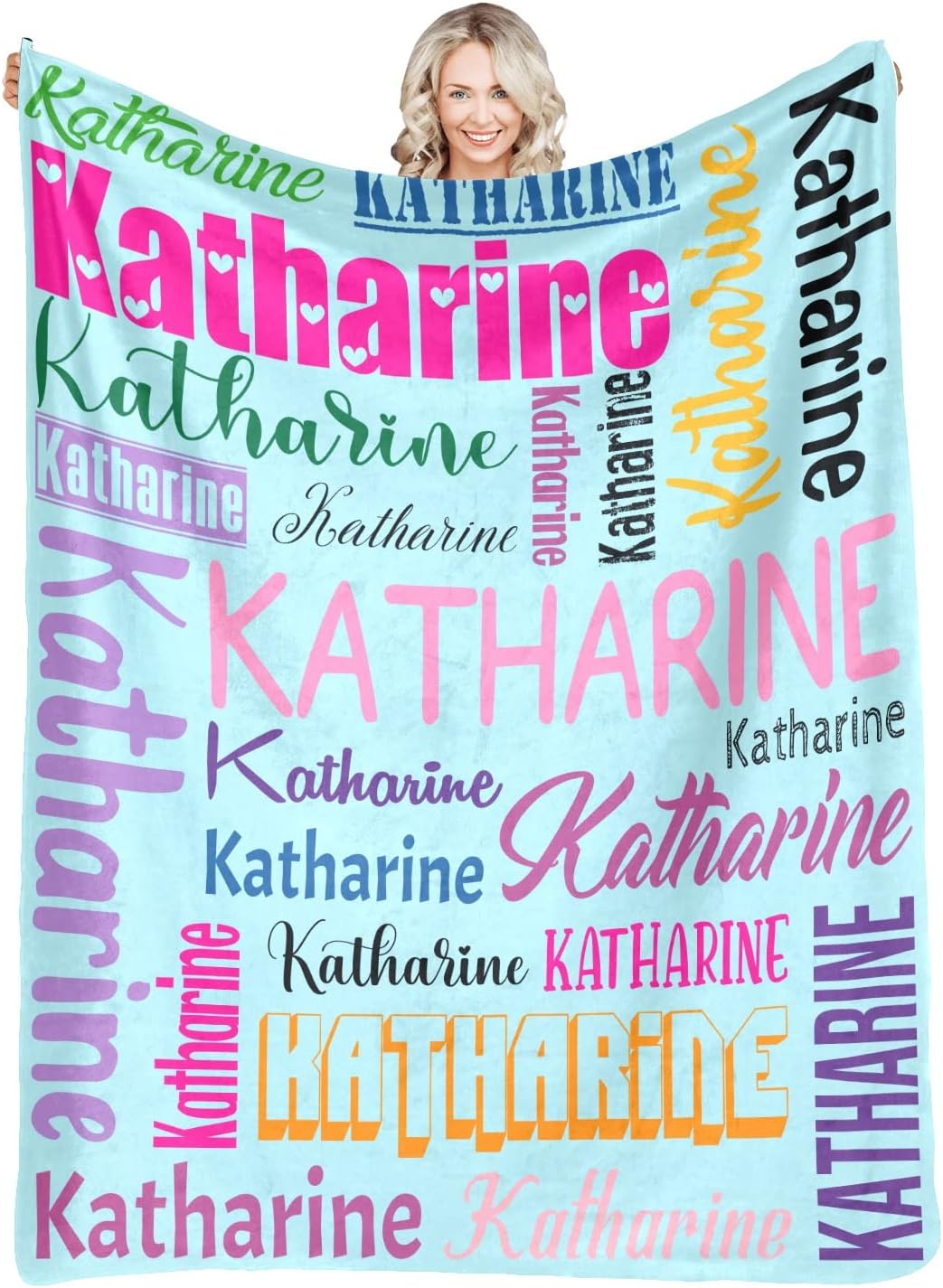 Custom Name Blanket - Personalized Joy for All!