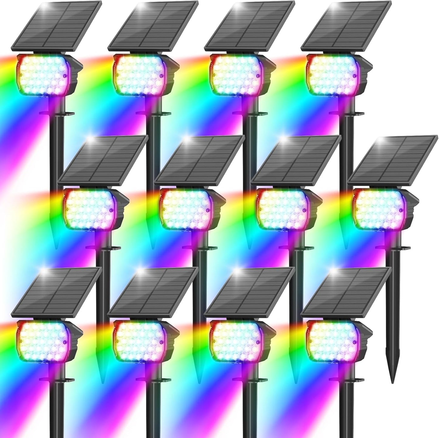 VOLISUN Solar Landscape Spotlights for Outdoor Uplighting Needs