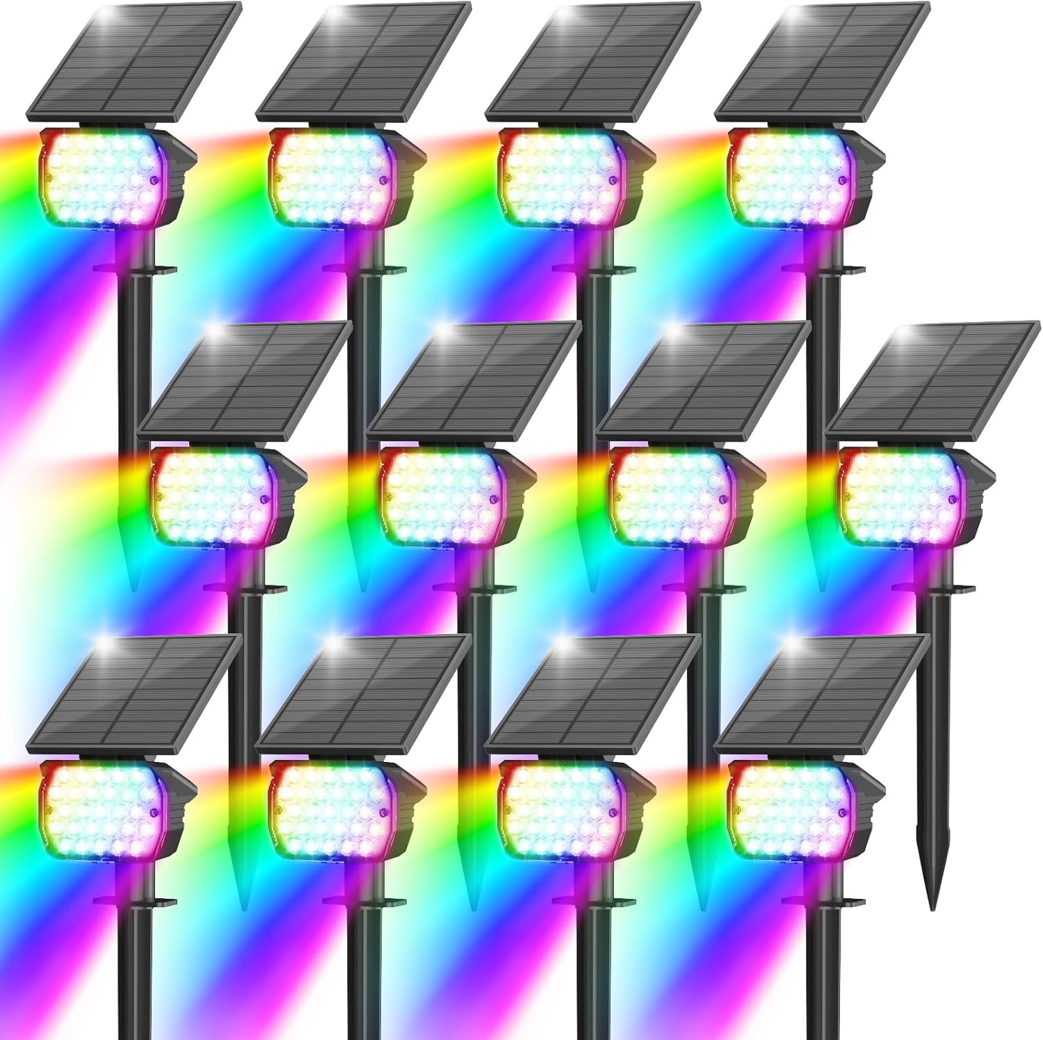 VOLISUN Solar Landscape Spotlights for Outdoor Uplighting Needs