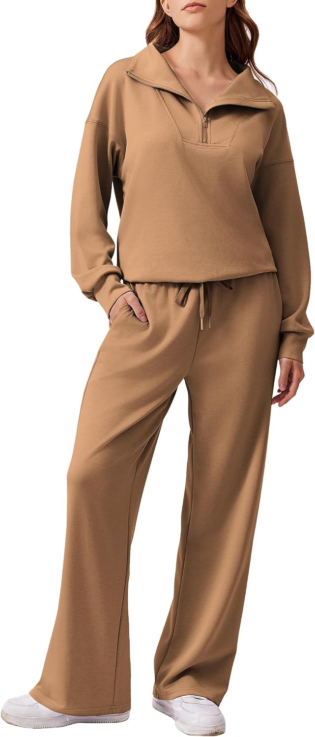 Stylish 2 Piece Sweatsuit Set for Women by PINSPARK for Fall