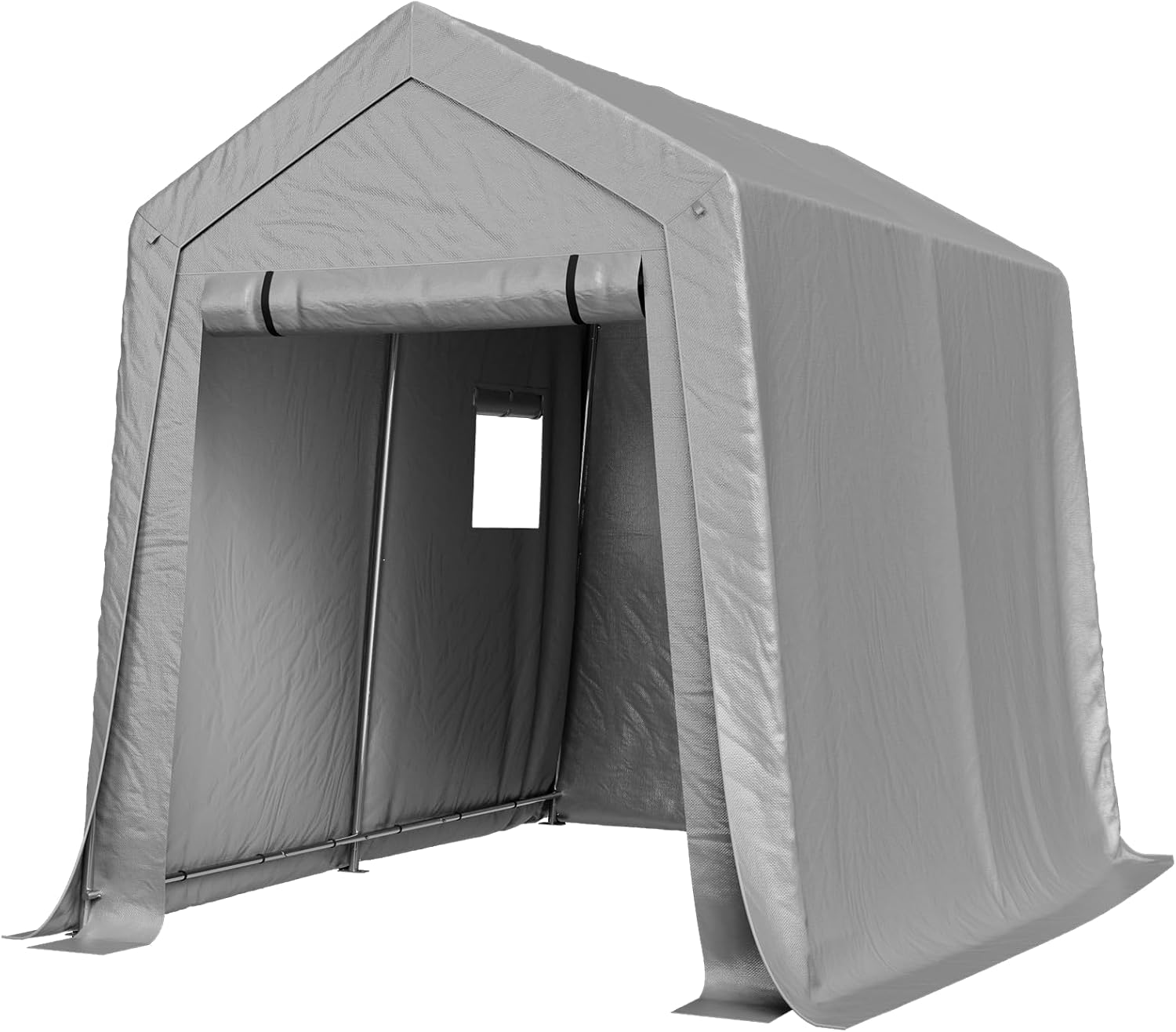 Aoxun 6x8x7 FT Outdoor Portable Storage Shed Tent for All Needs