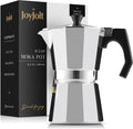 JoyJolt 6 Cup Stovetop Espresso Maker - Portable Percolator