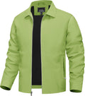 Men's Lightweight Windbreaker Jacket with Zip Pockets - Casual Coat