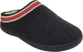 Clarks Womens Wool Felt Clog Slippers - Warm Faux Fur Lined