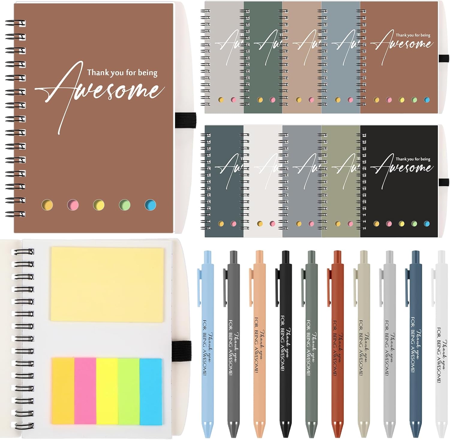 Chuangdi Employee Appreciation Gifts with Inspirational Notebooks