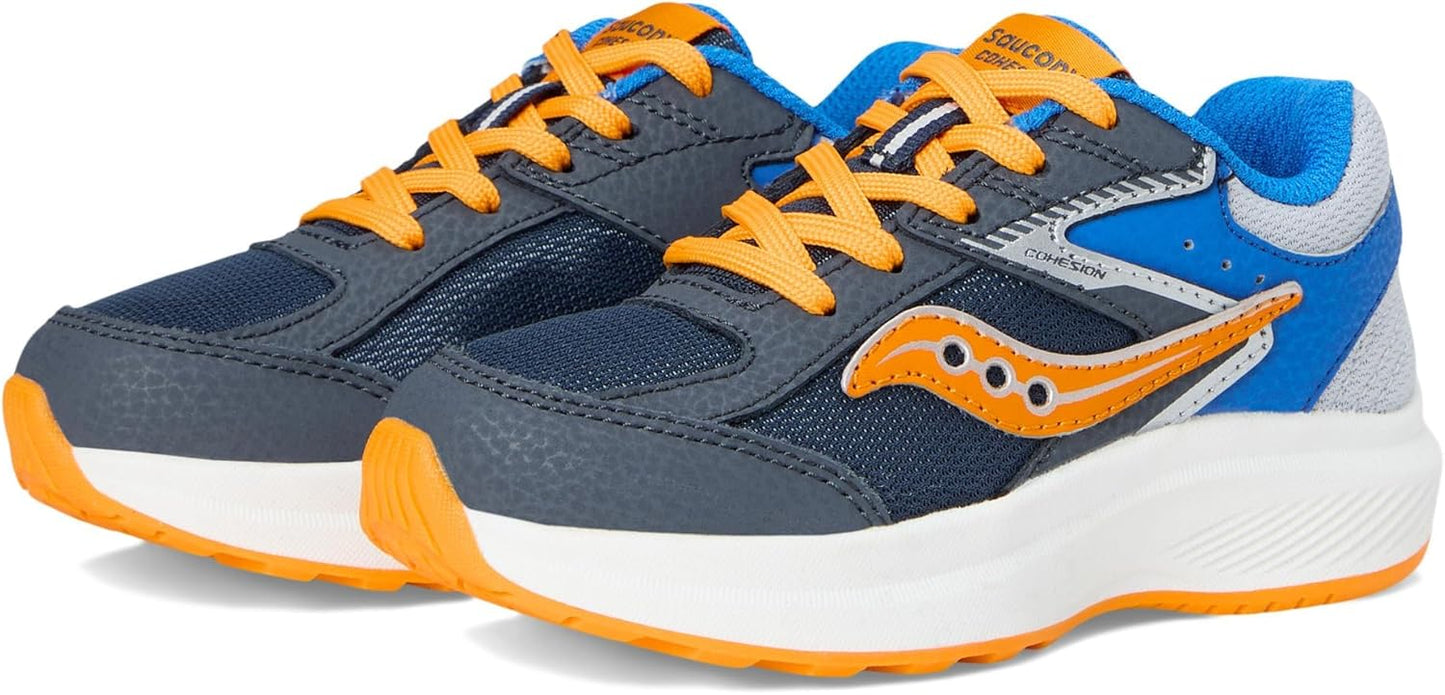 Saucony Unisex-Child Cohesion Kdz Sneaker for Active Kids