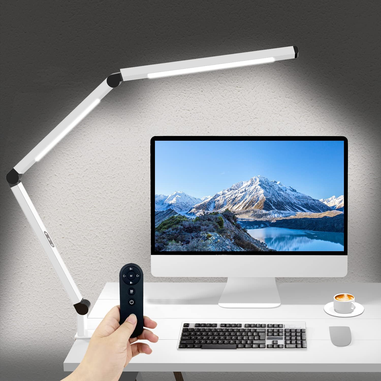 Remote-Controlled LED Architect Lamp - 5 Brightness, 4 Modes