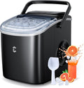 Ice Maker Countertop Portable Ice Machine - Fast 9 Cubes in 6 Mins