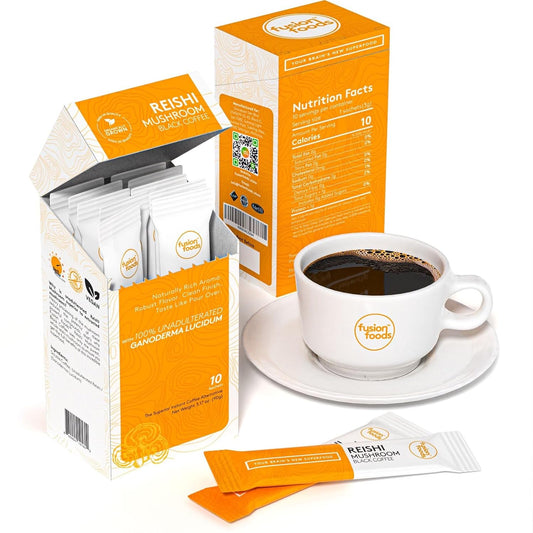 Reishi Mushroom Black Coffee | Stay Focused Longer