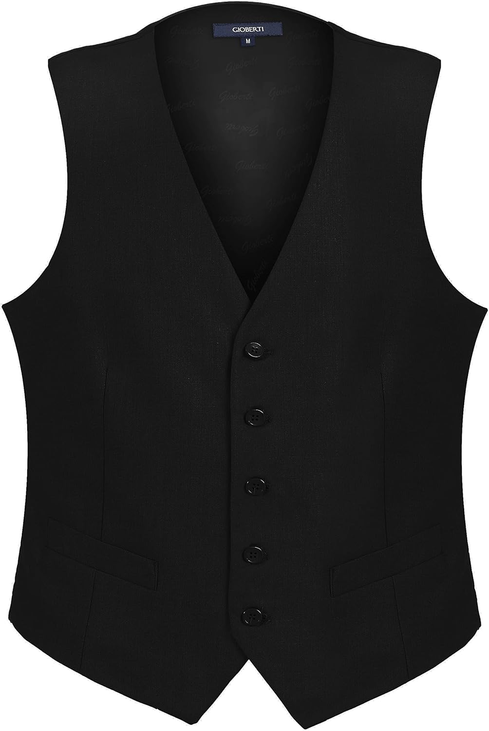 Gioberti Men's Formal Suit Vest for Business or Casual Dress