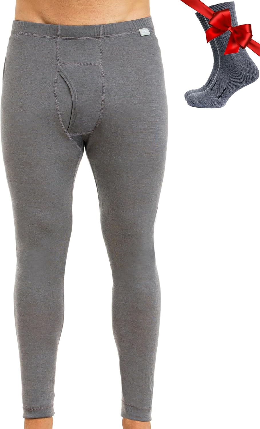 Merino Wool Base Layer Mens Bottom Pants for Ultimate Comfort