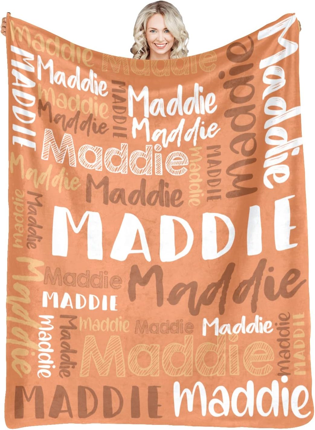 Personalized Blankets for Kids and Adults - Custom Name Throws