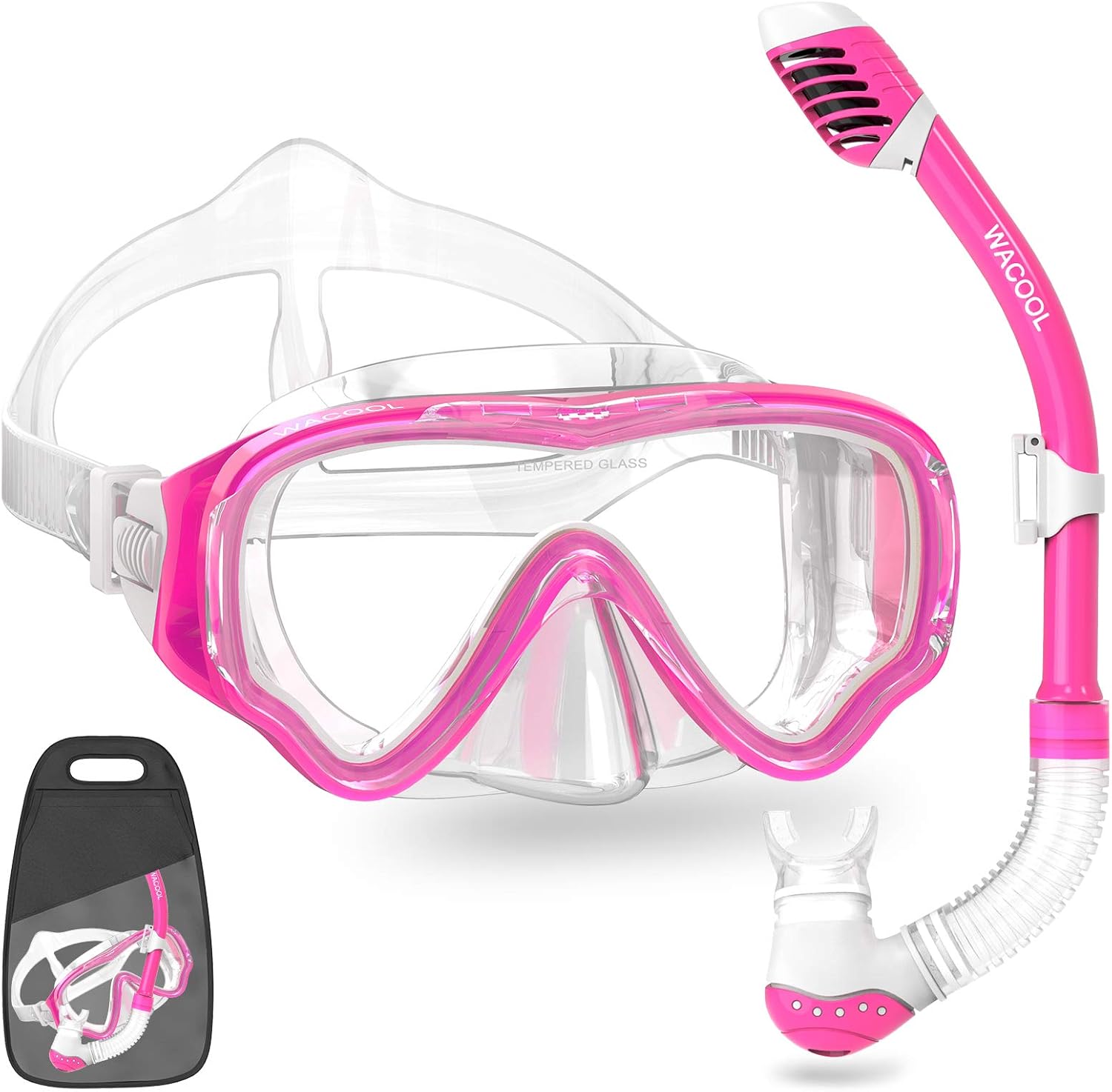 Kids Scuba Set with Anti-Fog Glass by WACOOL