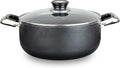 13 Quart Non-stick Dutch Oven with Tempered Glass Lid - Large Capacity