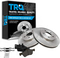 TRQ Front Brake Pad & Rotor Kit Compatible with Ford Escape - Direct