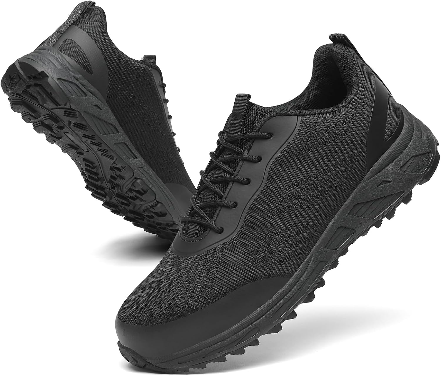 VikoViren Steel Toe Shoes for Men Women - Comfortable Safety Sneakers