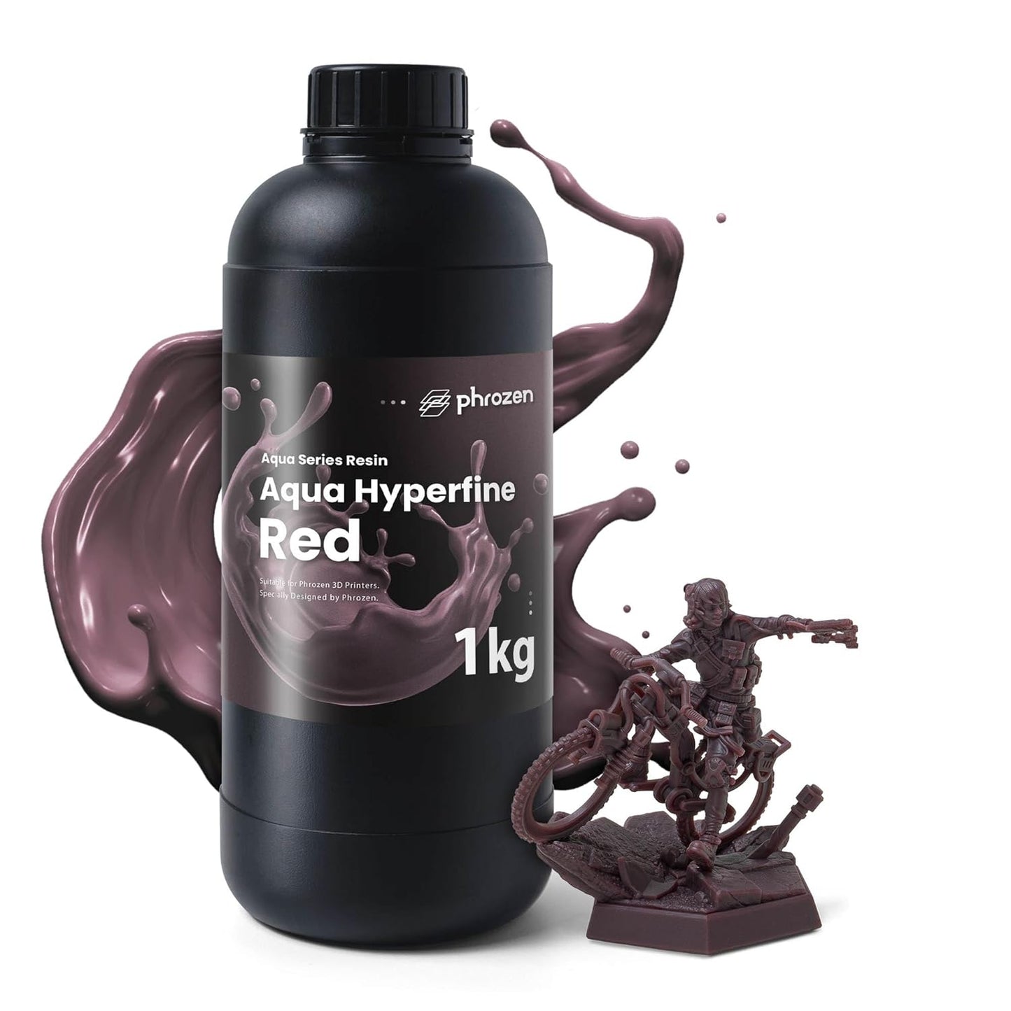 Phrozen Aqua Hyperfine Photopolymer Resin for 3D Printers