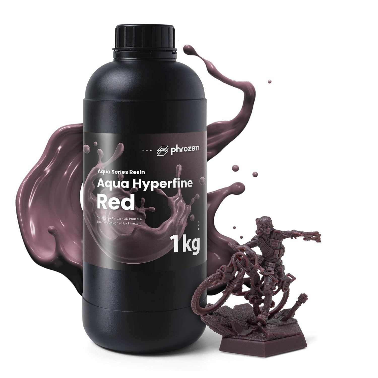 Phrozen Aqua Hyperfine Photopolymer Resin for 3D Printers