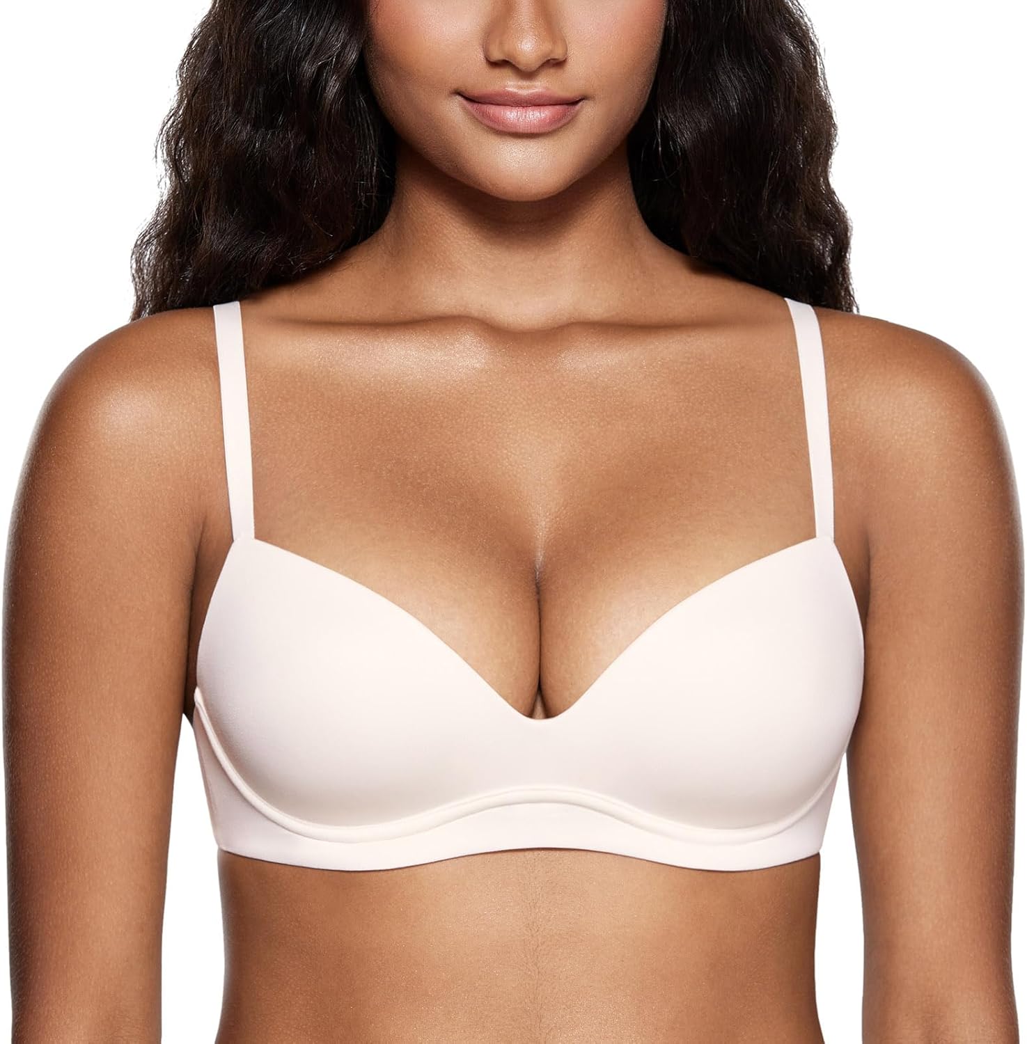 DOBREVA Women's Push Up Bra No Underwire for Ultimate Comfort