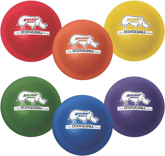 Champion Sports Rhino Skin Low Bounce Dodgeball Sets for All Ages