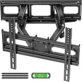 Full Motion TV Wall Mount - Swivel & Tilt, VESA 400x400, Holds 99 lbs+