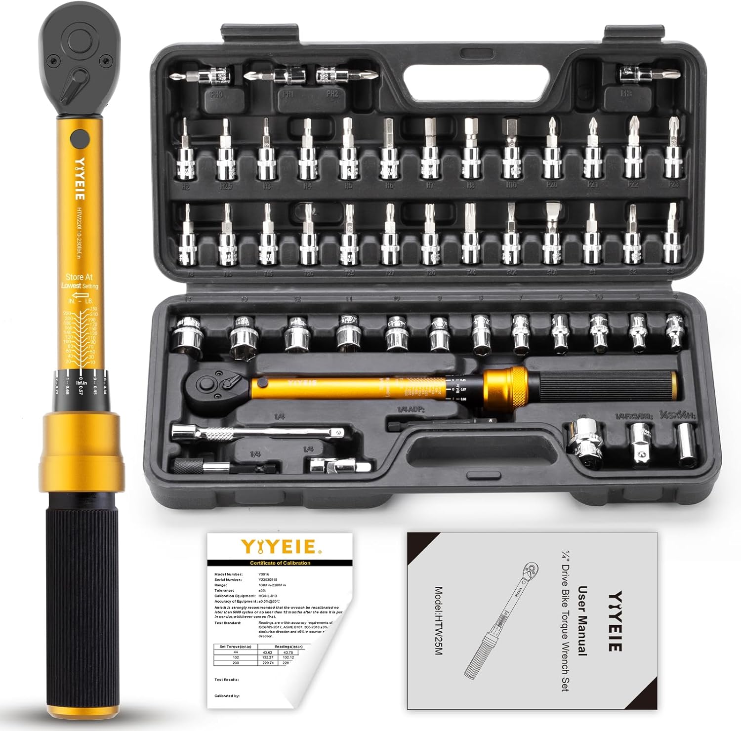 50Pcs Master Bike Torque Wrench Set for Precision and Durability