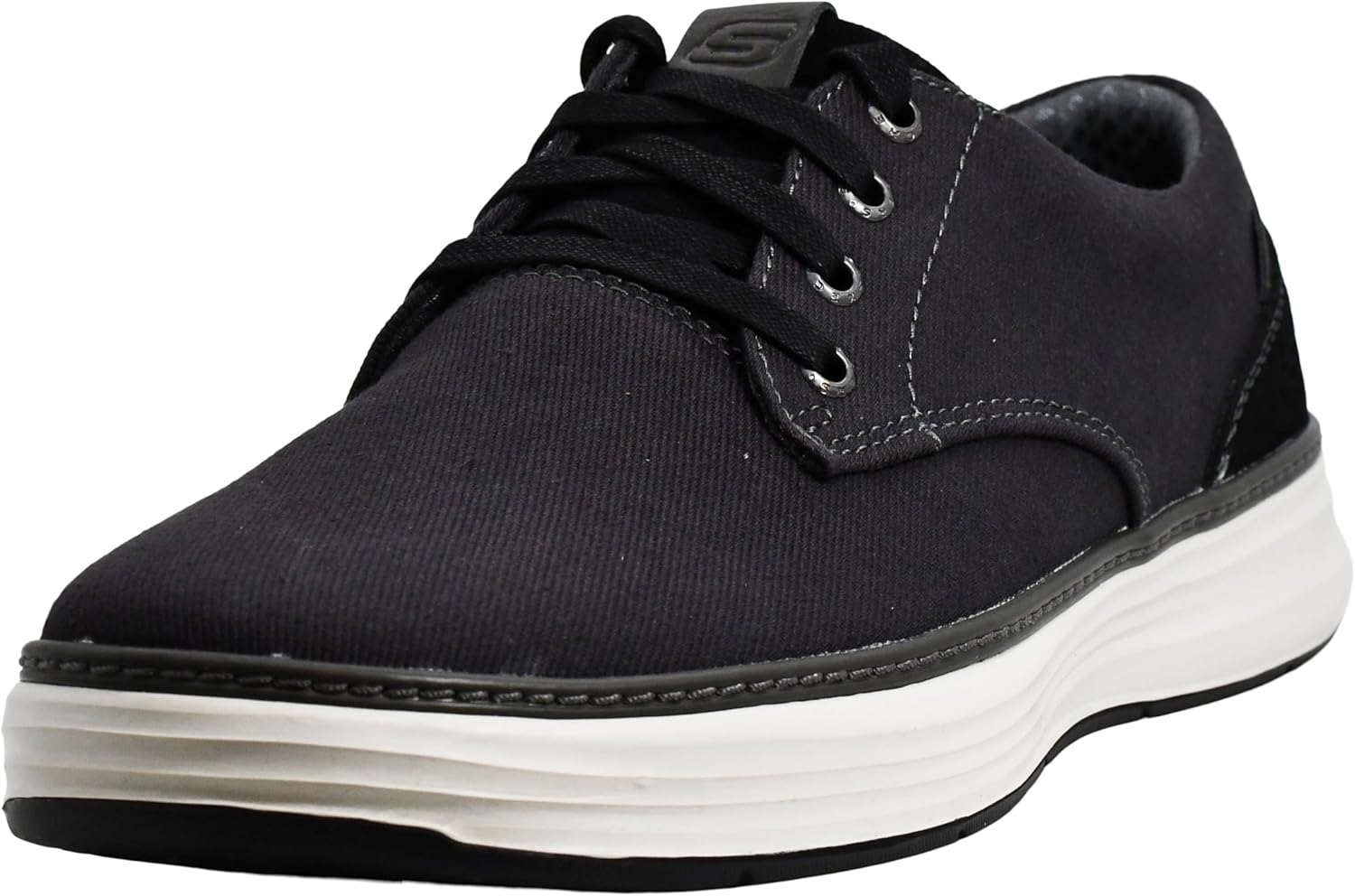 Skechers Men's Moreno-Ederson Canvas Oxford Shoe for Comfort