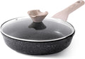 Kordisen Nonstick Frying Pan Skillet with Lid for Healthy Cooking