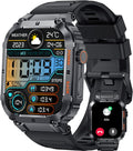Smart Watch 100M Waterproof Rugged Military Smartwatch - Long Battery