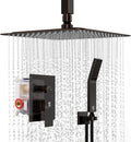 SR SUN RISE 12 in Oil Rubbed Bronze Shower System - Luxury Rain