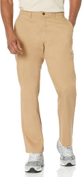 Classic-Fit Men's Khaki Stretch Chino Pant - Everyday Comfort