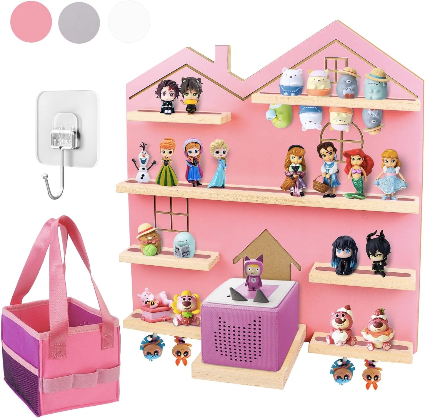Large Tonie Shelf for Kids - Organize & Display Tonie Characters