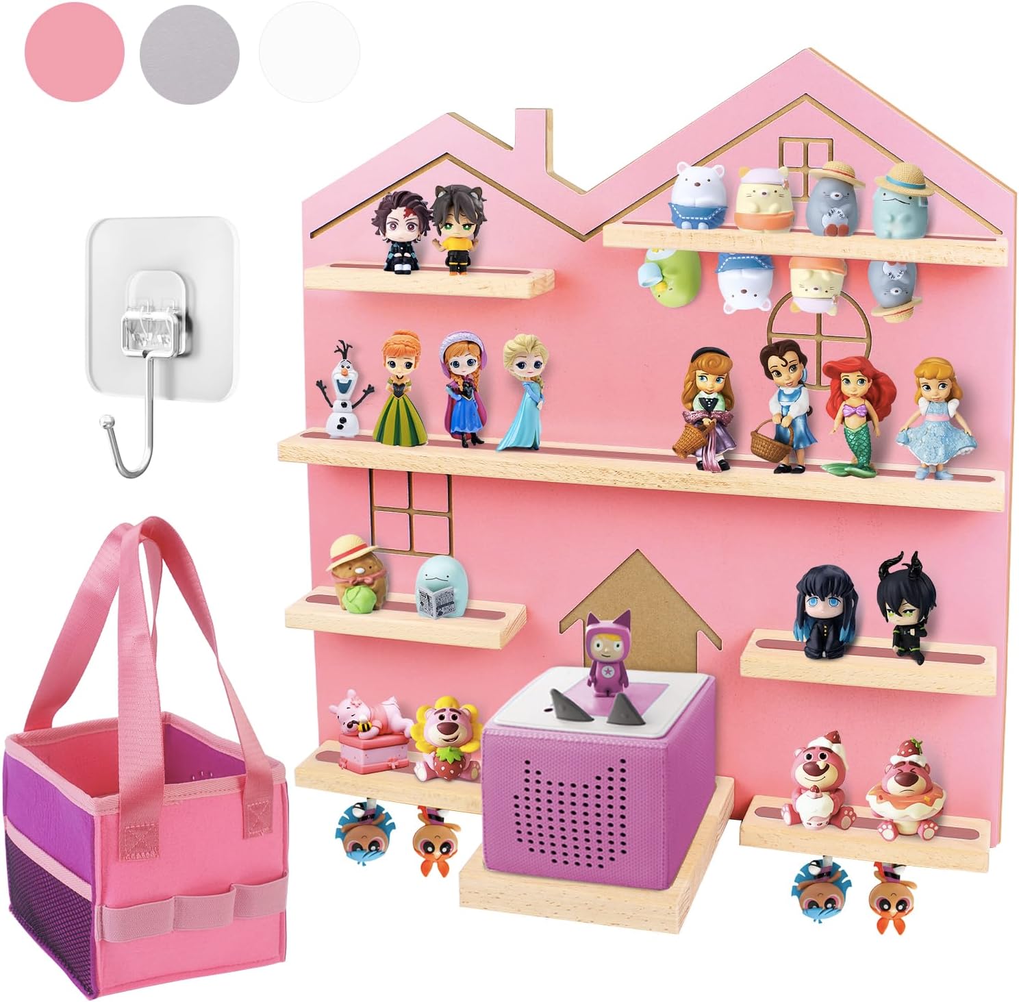 Large Tonie Shelf for Kids - Organize & Display Tonie Characters