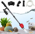 Electric Aquarium Vacuum Gravel Cleaner 6-in-1 - Fast Tank Care