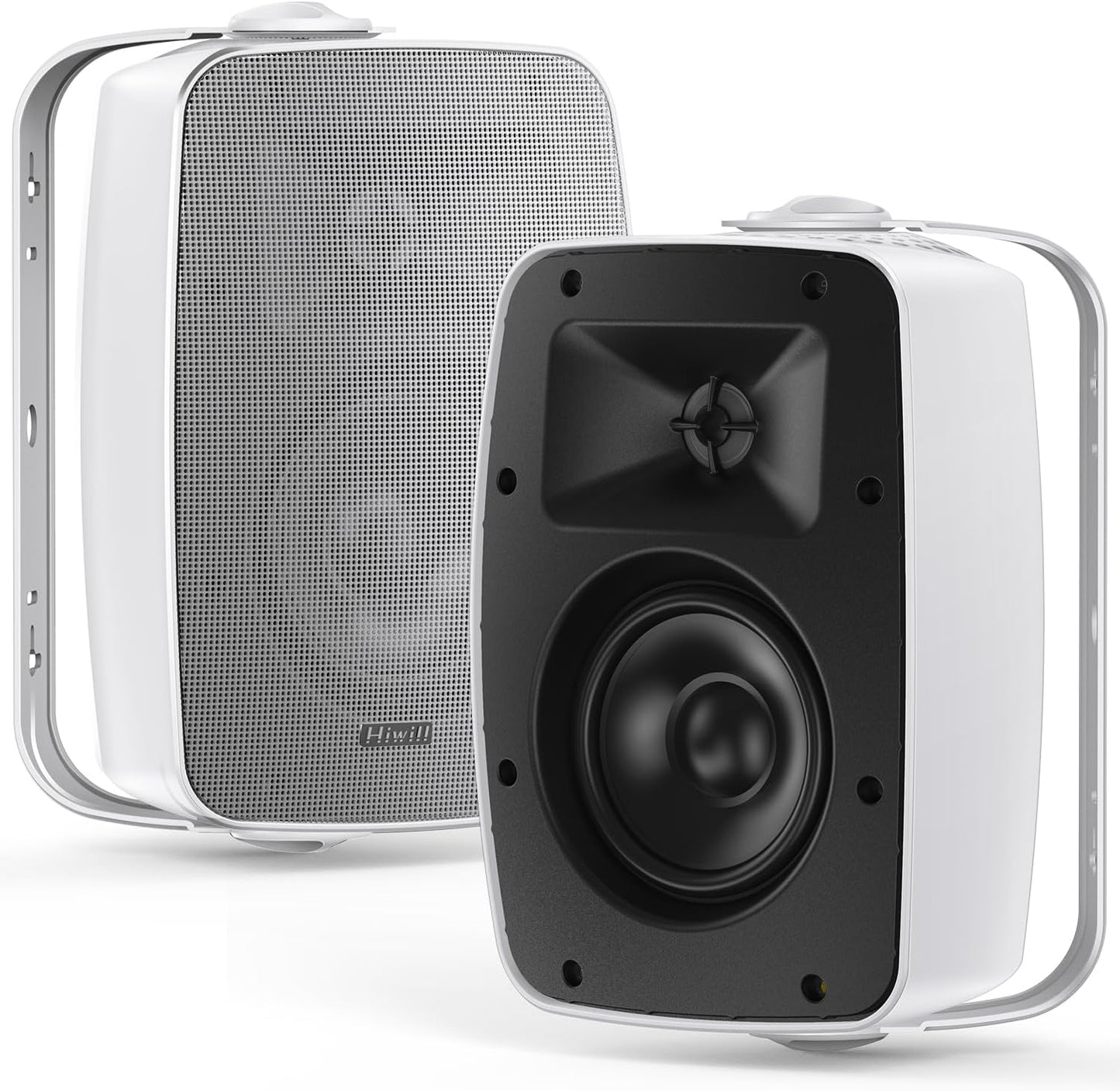 Hiwill Waterproof Outdoor Speakers: Broad Sound, Powerful Bass
