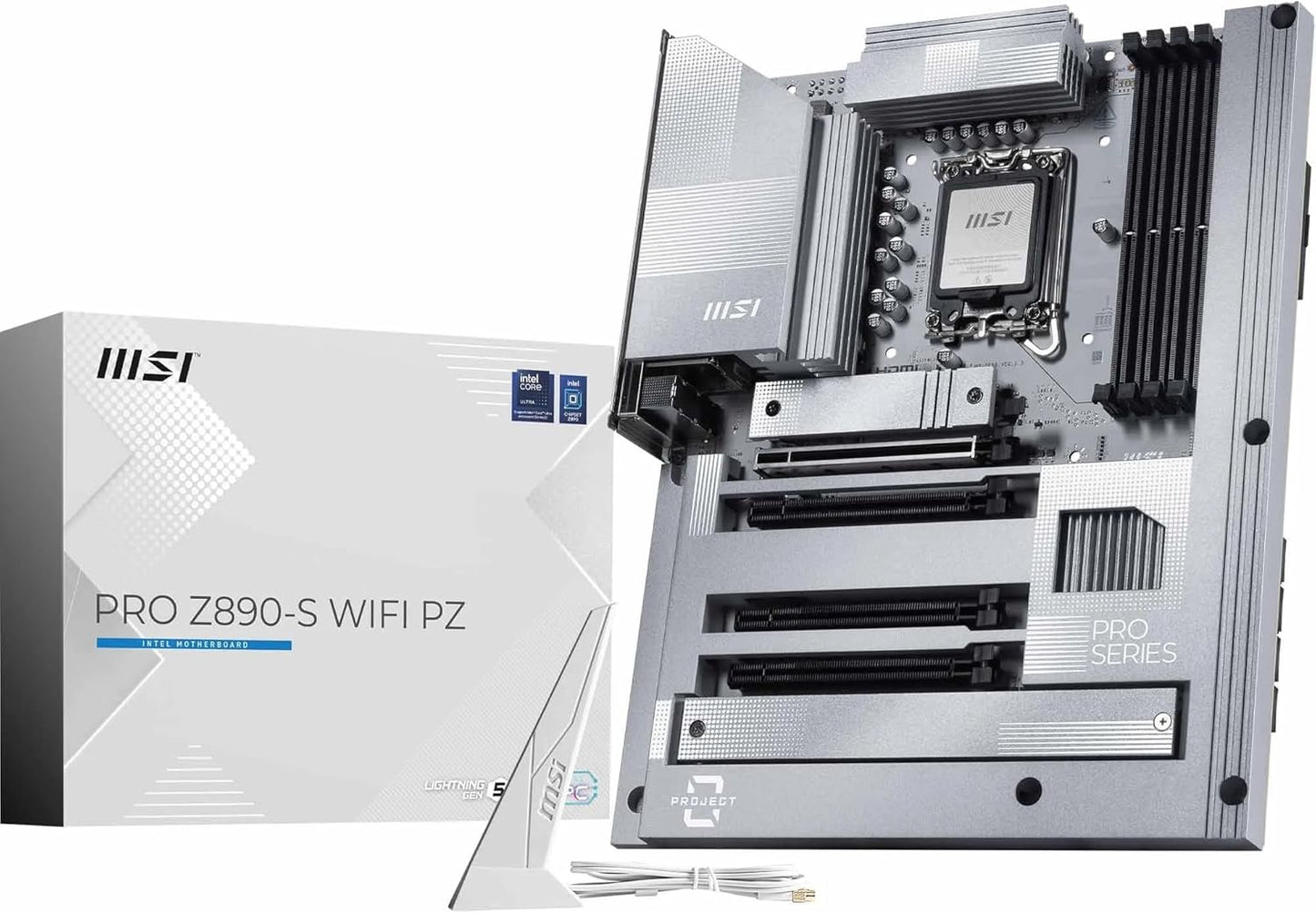 MSI PRO Z890-S WiFi PZ Motherboard for Intel Core Ultra CPUs