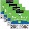 Nordic Pure 20x20x5 MERV 13 Plus Carbon Furnace Filters - Odor Control