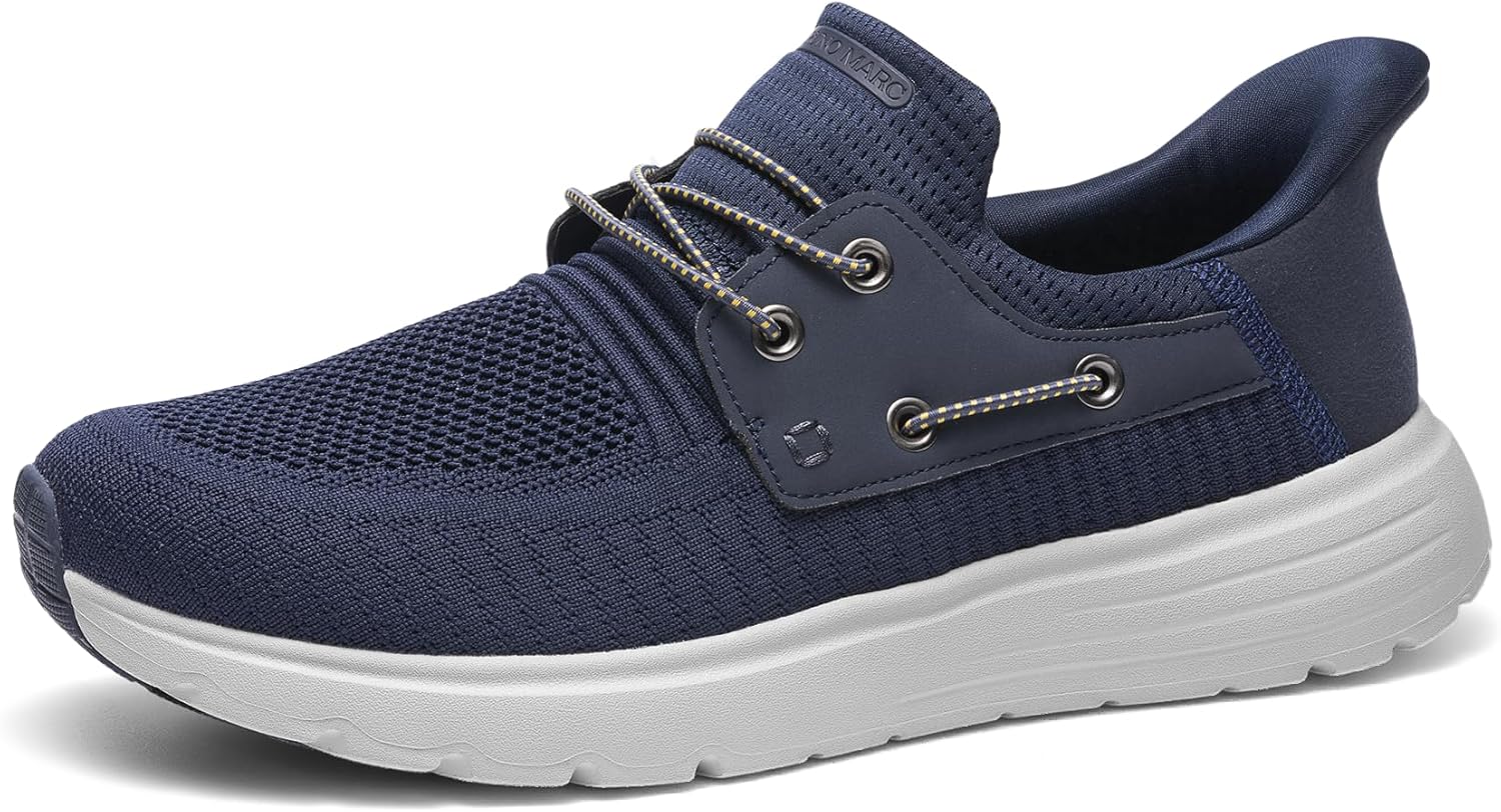 Bruno Marc Men's Hands Free Slip-on Loafers for Ultimate Comfort