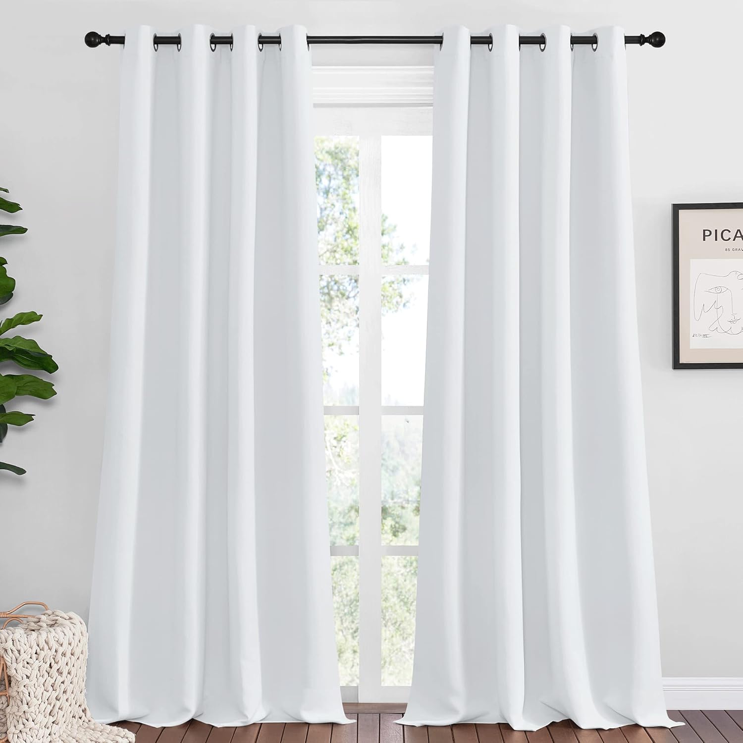 NICETOWN Blackout Curtains Panels for Energy Saving and Style