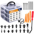 Car Push Retainer Clips Assortment 635Pcs - Complete Fastener Kit