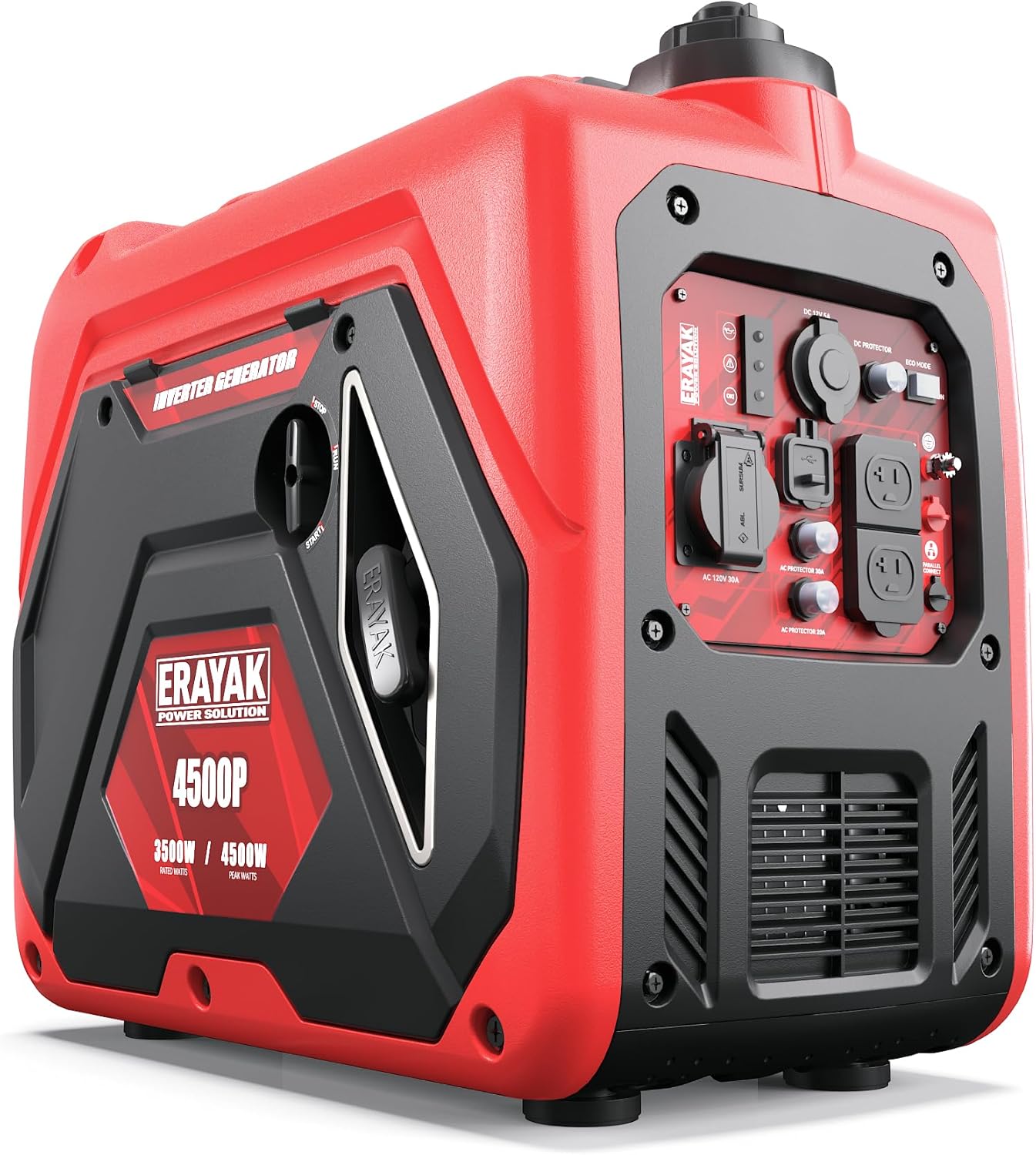 ERAYAK 4500W Portable Inverter Generator for Quiet Power Needs