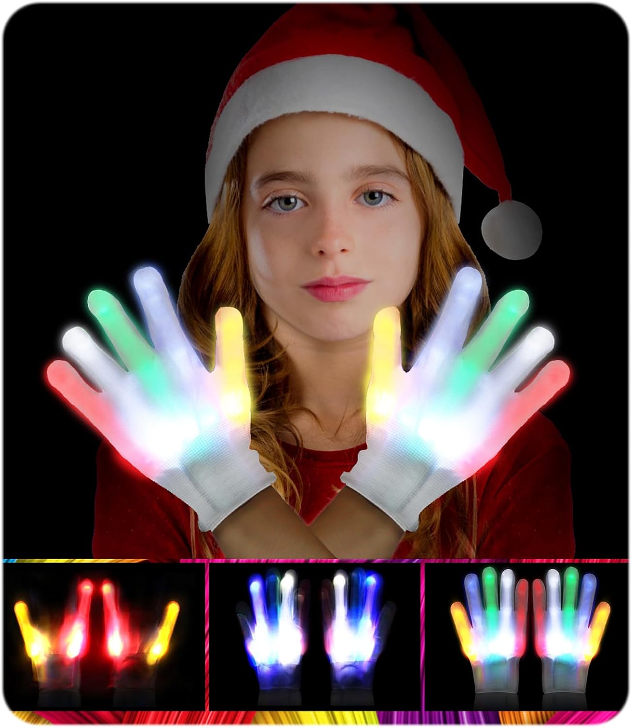 Glowing LED Gloves - Ultimate Kids Fun!