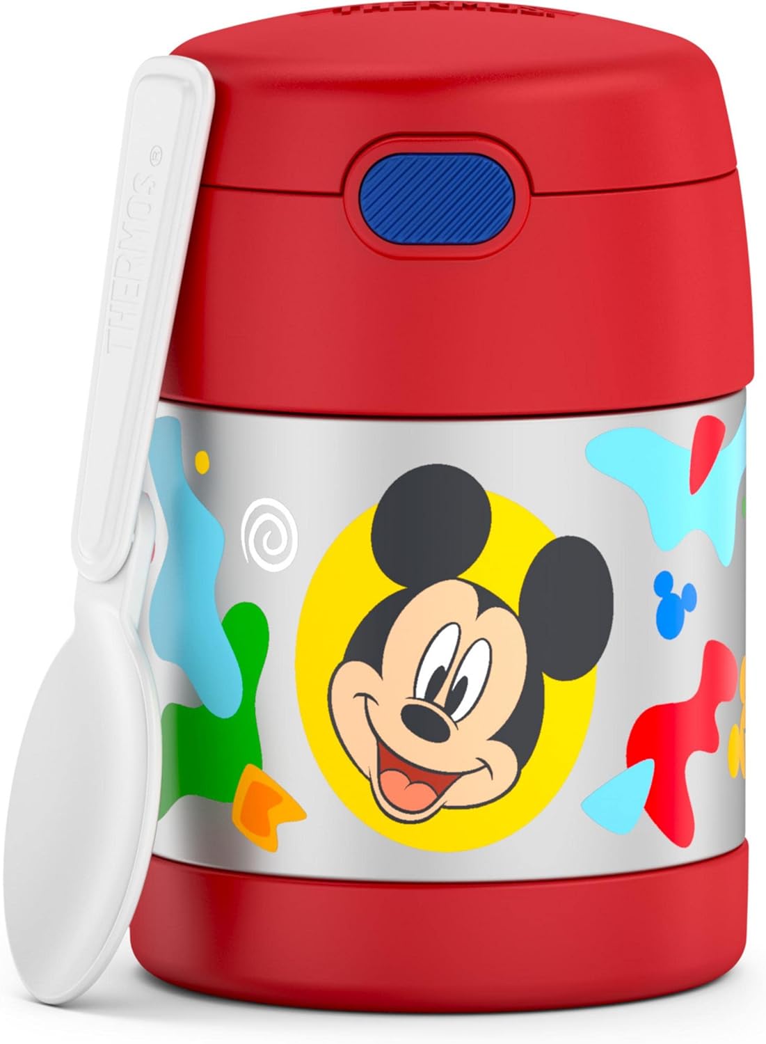 Preschool Mickey Thermos Food Jar with Spoon