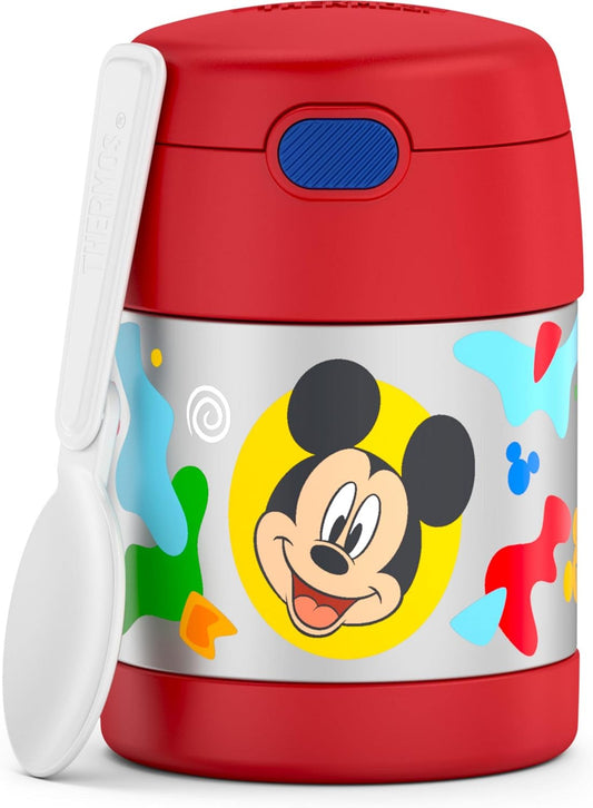 Preschool Mickey Thermos Food Jar with Spoon