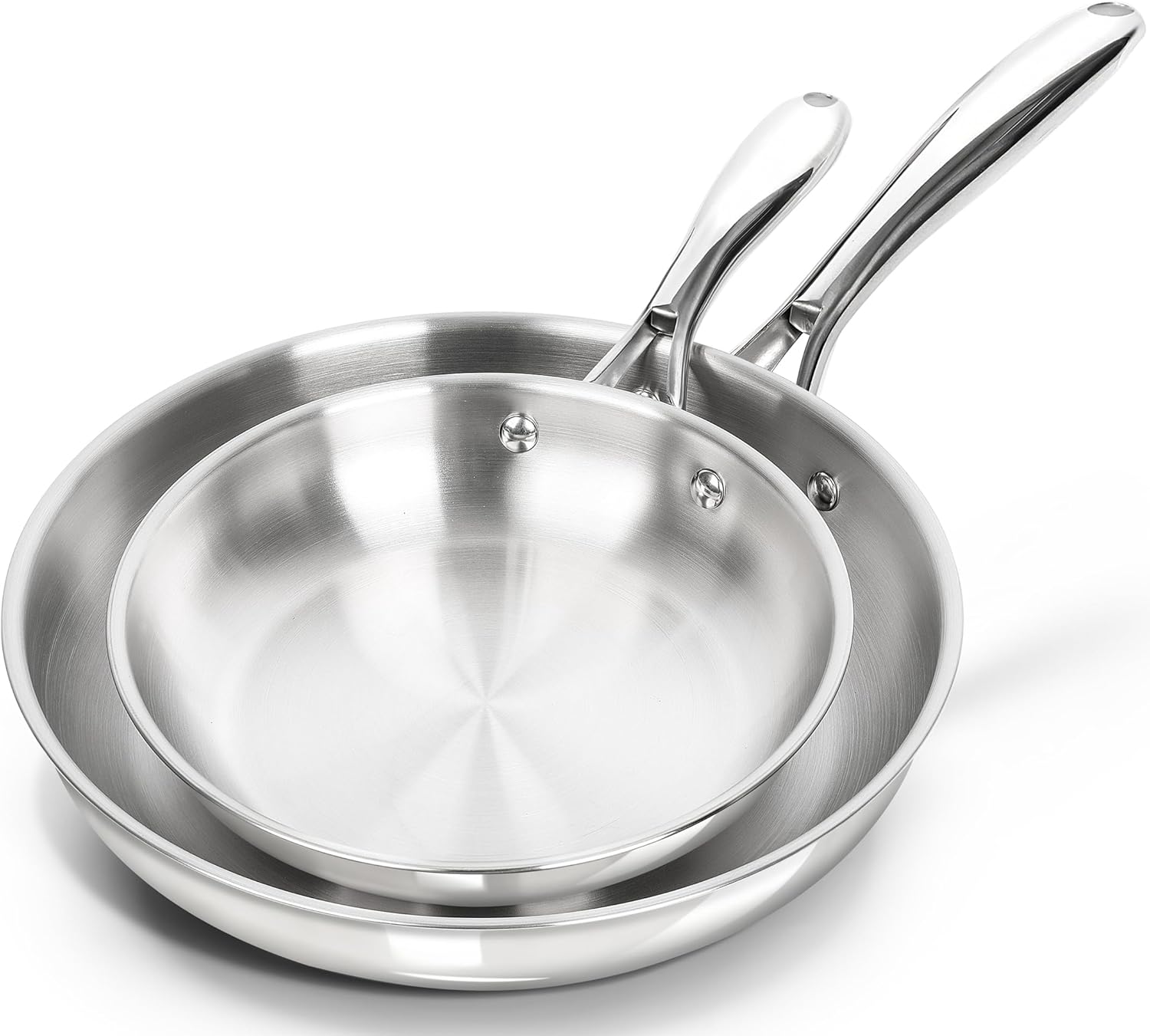 Stainless Steel Frying Pan Set for Perfect Cooking Every Time