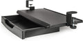 Mobotron Clamping Under-Desk Keyboard Tray with Drawer - Space Saving