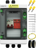 Solar Disconnect Switch 40 Amp DC 500V Circuit Breaker - Outdoor IP65