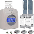 uPunch HN4500 Advanced Calculating Time Clock Bundle - Complete System