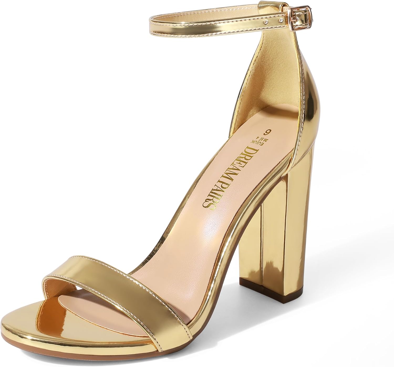 DREAM PAIRS Women's Hi-Chunk High Heel Pump Sandals Review