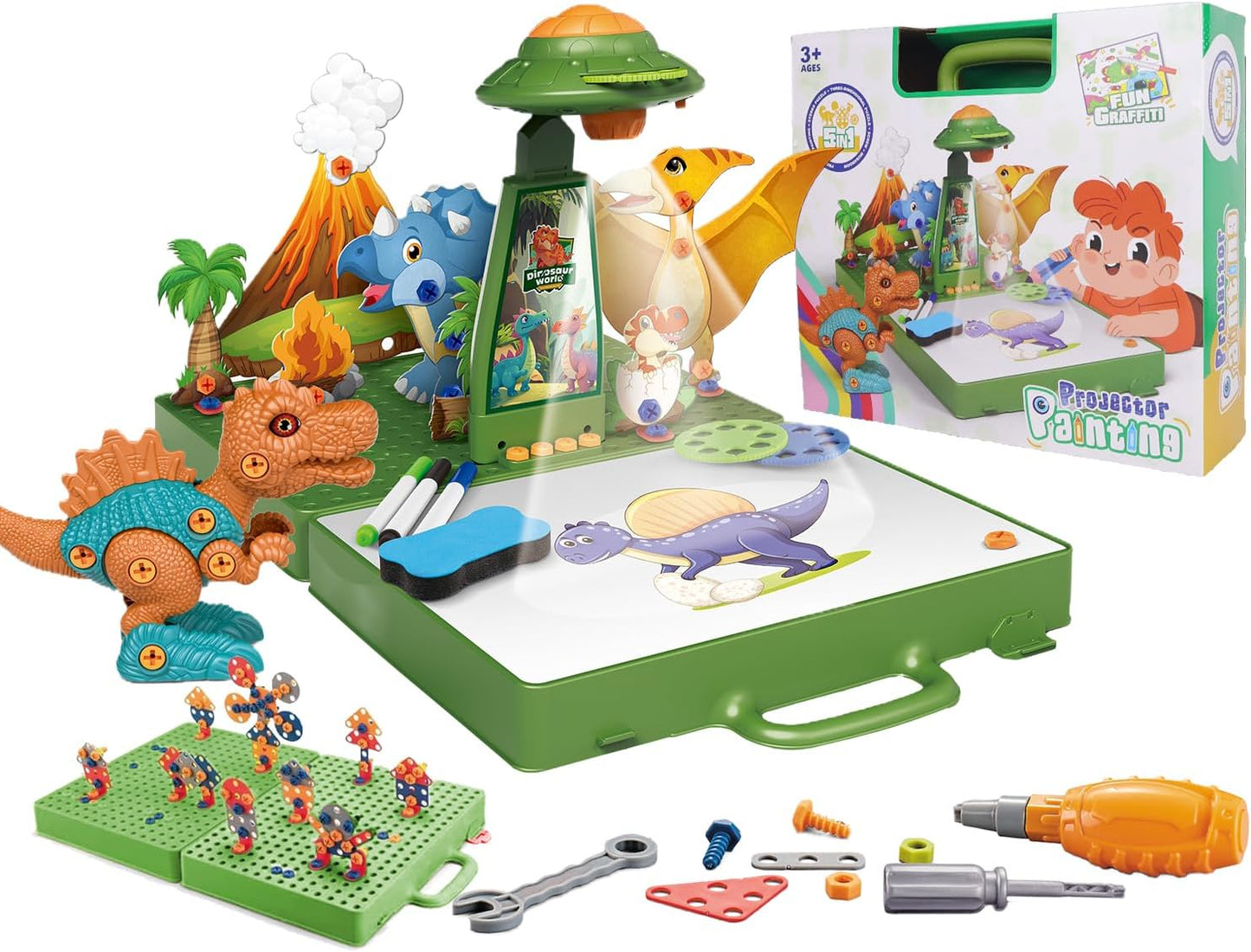 Kids Drawing Projector Set - 48 Image Tracing Fun